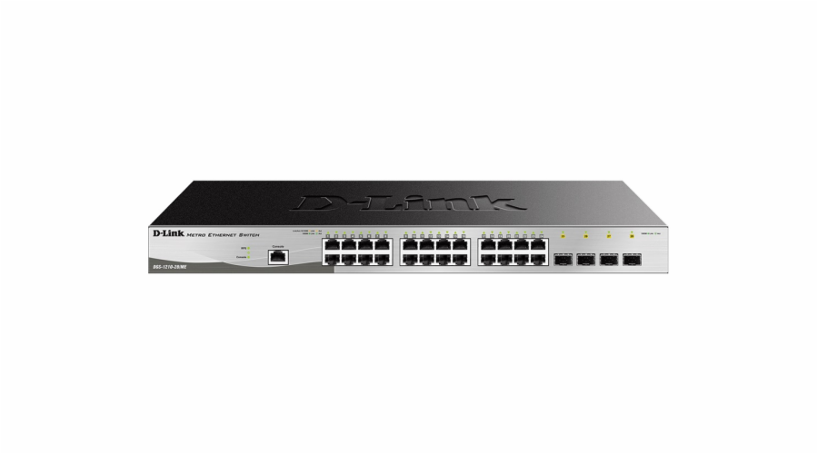 D-Link DGS-1210-28/ME/E 24x 1G + 4x 1G SFP Metro Ethernet Managed Switch