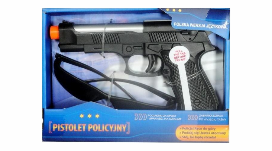 Švédská policejní pistole s polským zvukovým modulem (G3081)