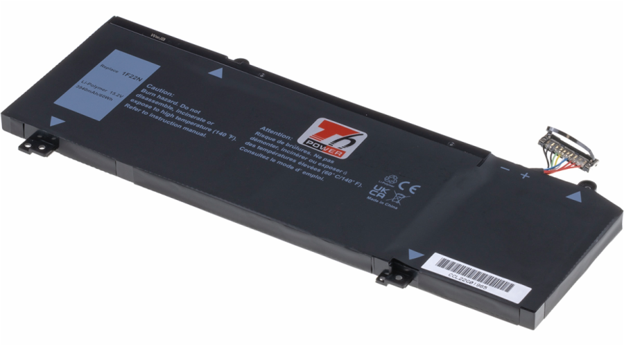 T6 Power NBDE0210 baterie - neoriginální Baterie T6 Power Dell Alienware M15, M17, G5 5590, G7 7590, 7790, 3940mAh, 60Wh, 4cell, Li-pol