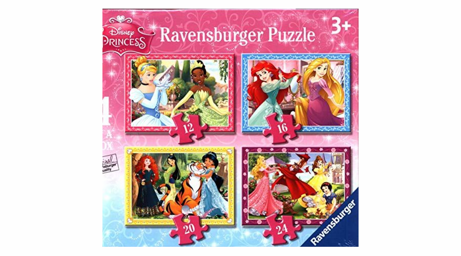 Ravensburger Puzzle Disney Princess 4in1