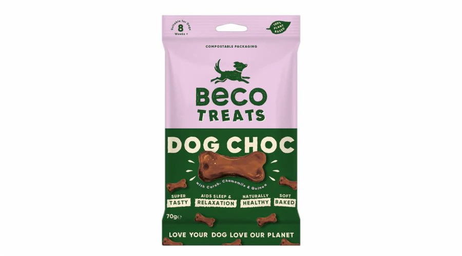 Beco Treats Odměna pro psy Dog Choc 70g