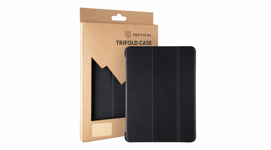 Tactical Book Tri Fold Pouzdro pro Lenovo TAB P12 Pro (TB-Q706) Black