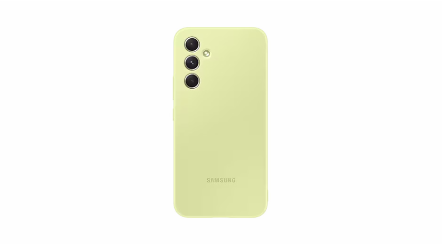 Samsung Silikonový zadní kryt EF-PA546T pro Samsung Galaxy A54 Lime