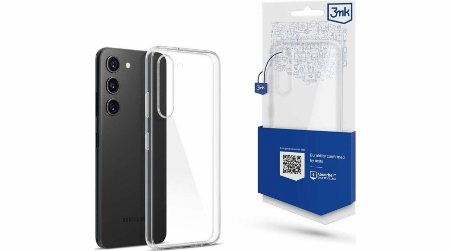 3mk ochranný kryt Clear Case pro Samsung Galaxy S23 (SM-S911), čirá