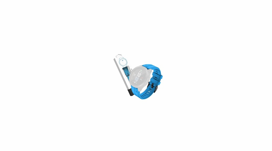 RhinoTech řemínek pro Garmin QuickFit sportovní silikonový 26mm modrý