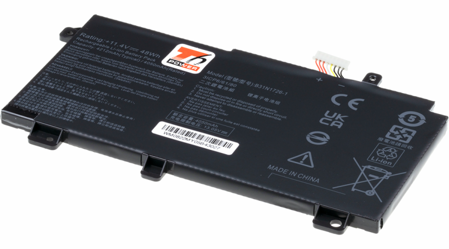 T6 power NBAS0157 baterie - neoriginální Baterie T6 Power Asus TUF FA506, FX504, FX505, FX506, FX706, 4210mAh, 48Wh, 3cell, Li-pol