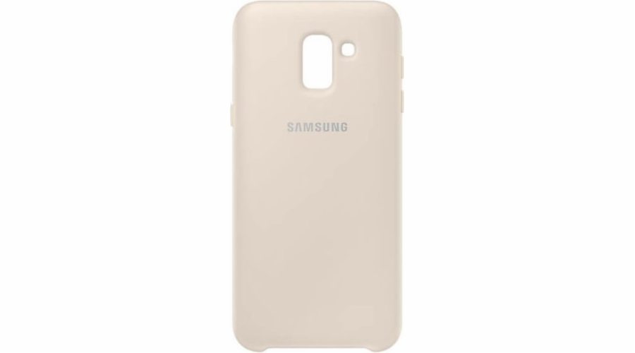 Případ Samsung Samsung EF-PJ600CF J6 2018 J600 Zloty/Gold Dual Layer Cover