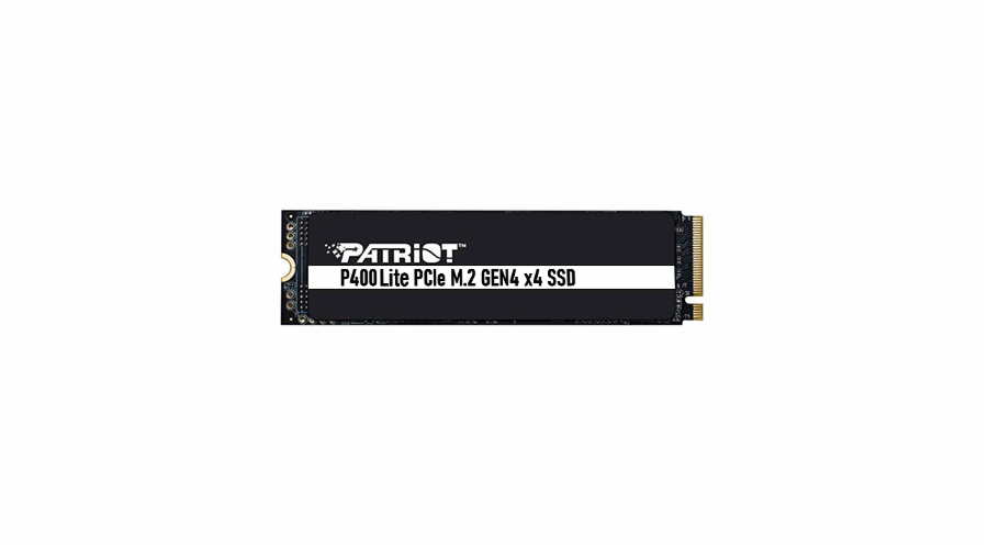 Patriot P400 Lite 500GB, P400LP500GM28H PATRIOT P400 Lite 500GB SSD / Interní / M.2 PCIe Gen4 x4 NVMe / 2280