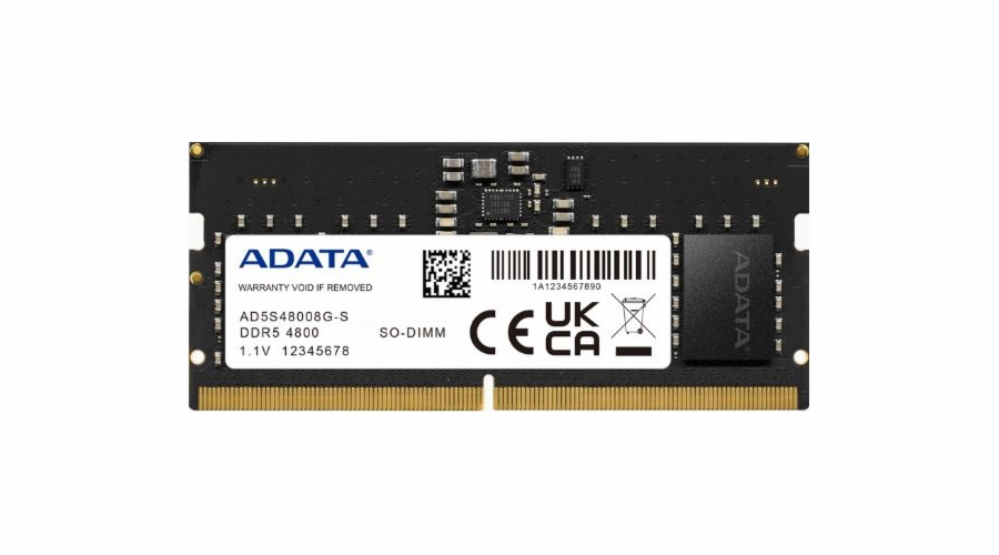 Adata/SO-DIMM DDR5/32GB/4800MHz/CL40/1x32GB