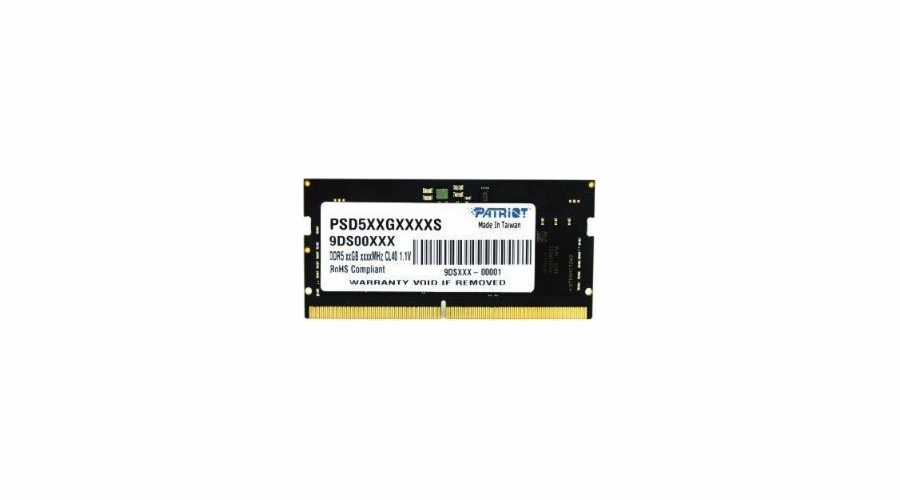 Patriot Memory Signature PSD58G480041S memory module 8 GB 1 x 8 GB DDR5 4800 MHz