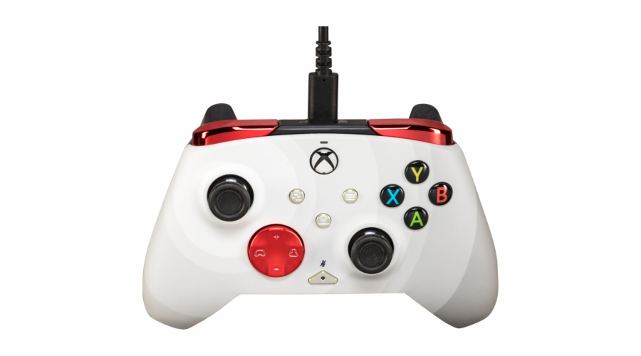 PDP Rematch Advanced Wired Controller - Radial White, Gamepad