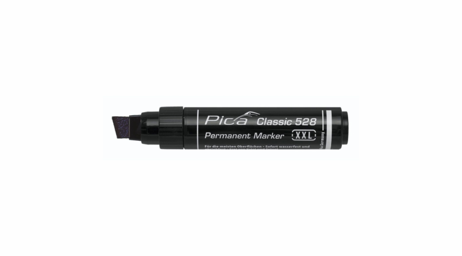 Pica Permanentmarker 4-12mm, Wedge Tip, black