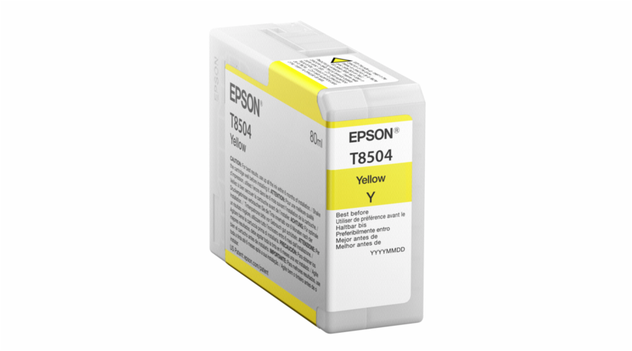 Epson cartridge zluta T 850 80 ml T 8504