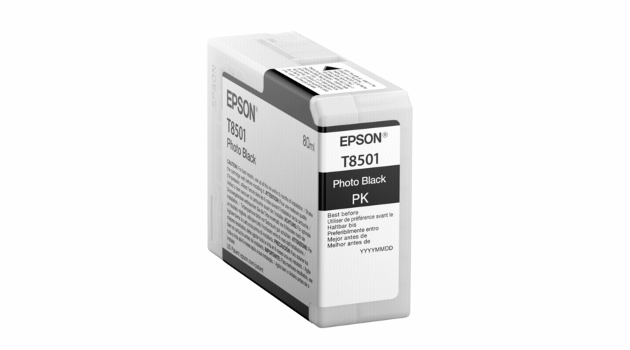 Epson cartridge photo cerna T 850 80 ml T 8501