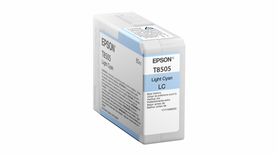 Epson cartridge svetle modra T 850 80 ml T 8505