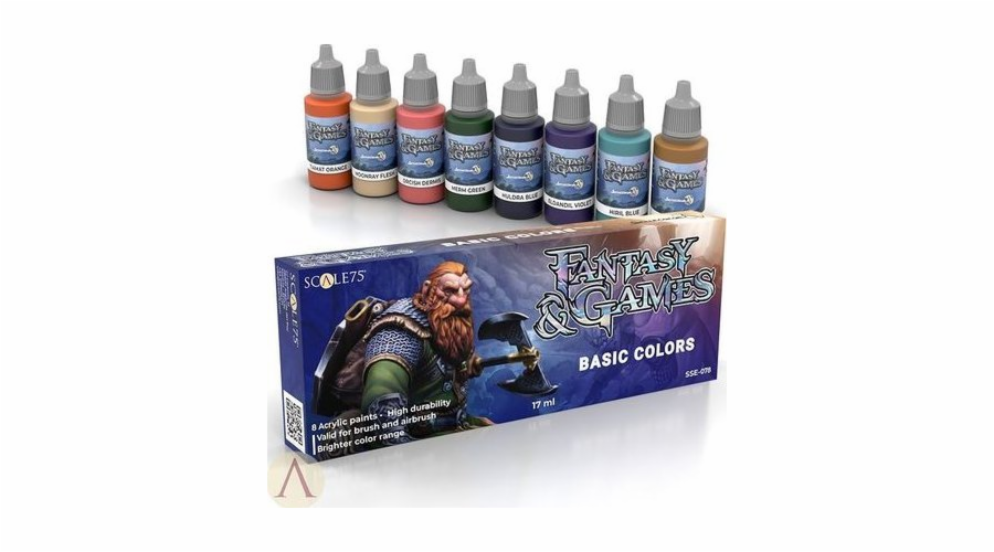 Scale75 Scale75: Fantasy & Games - Paint Set - Basic Colors