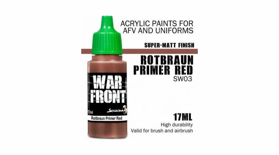 Scale75 ScaleColor: WarFront - Rotbraun Primer Red