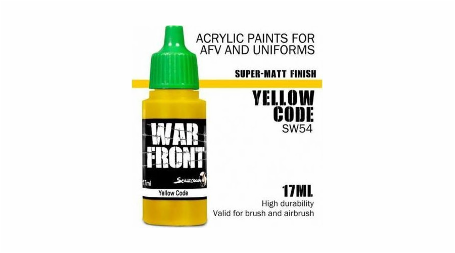 Scale75 ScaleColor: WarFront - Yellow Code