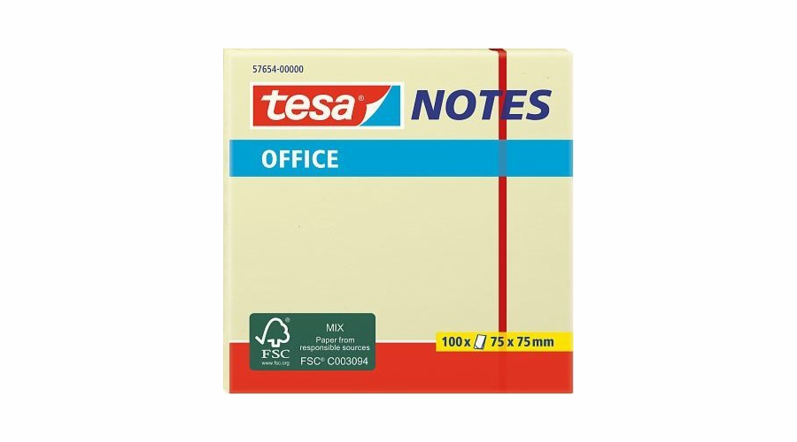 Office Notes 100 Blatt, gelb, Aufkleber
