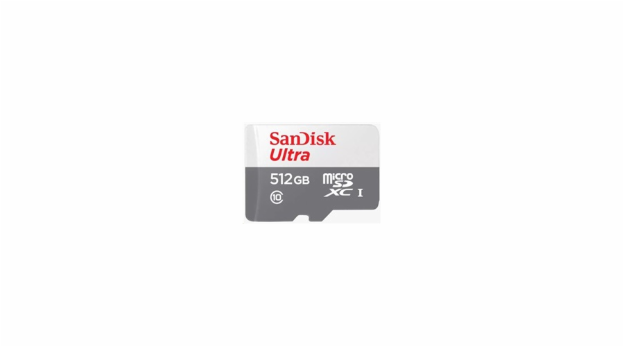 Sandisk MicroSDXC karta 512GB Ultra (100MB/s, Class 10 UHS-I, Android)
