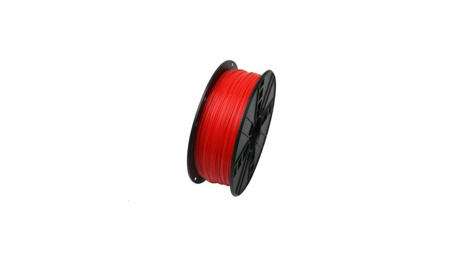 Gembird filament ABS 1.75mm 1kg, fluorescentní červená