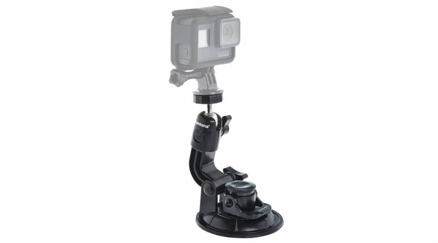 mantona suction cup mount XL 1/4inch+GoPro Mount