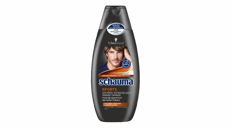 Schauma Sports for Men 400 ml vlasové šampon