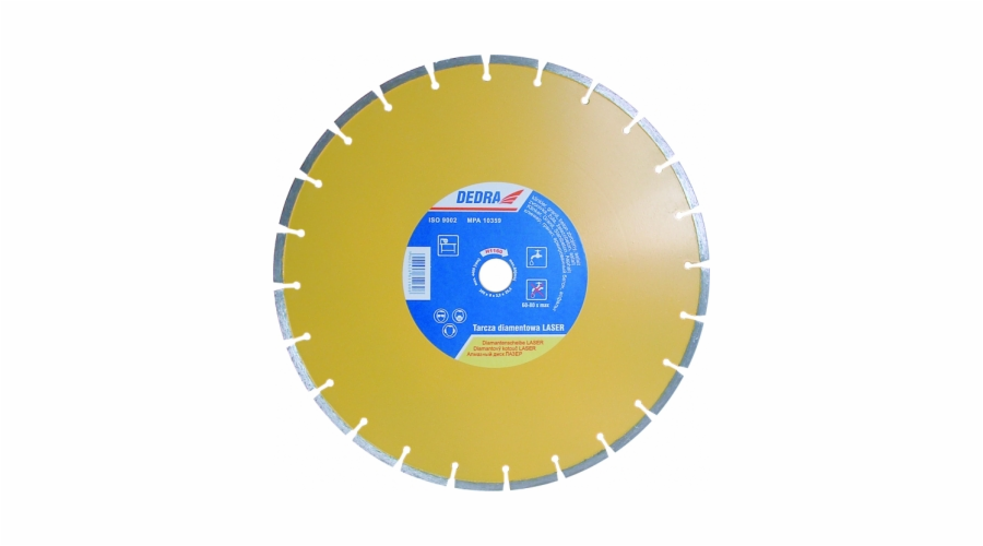 Disk Diamond Laser Disc Disc 300 mm 22,2 mm řezání H1159