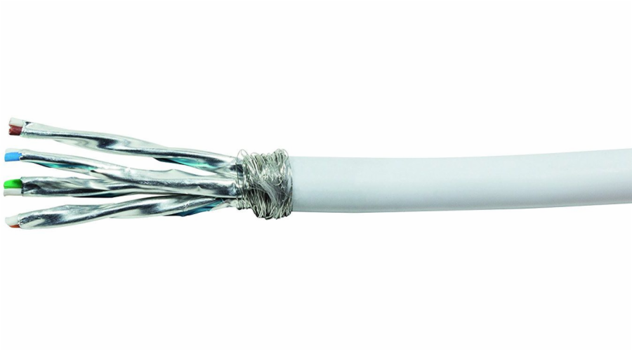 Instalační kabel LogiLink S/FTP CAT.7, LSOH, 100 m, bílá (CPV0041)