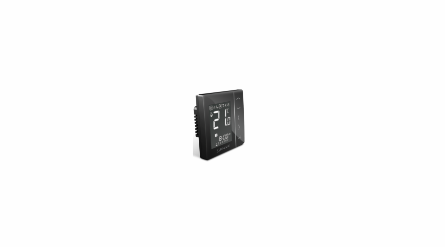 SALUS 4in1 Černý bezdrátový regulátor teploty - VS10BRF