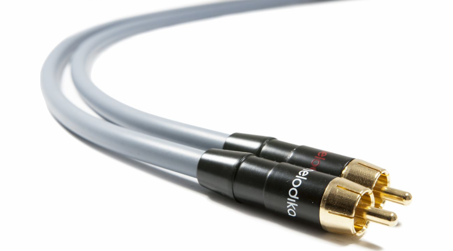 Melodika RCA kabel (Cinch) x2 - RCA (Cinch) x2 1,5 m šedá