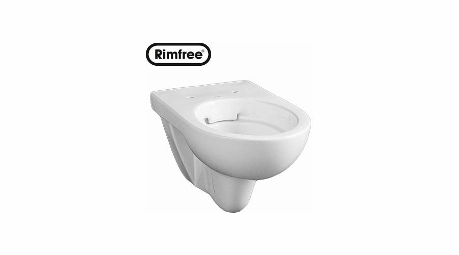 Záchodová mísa Koło Nova Pro Rimfree závěsná (M33120)