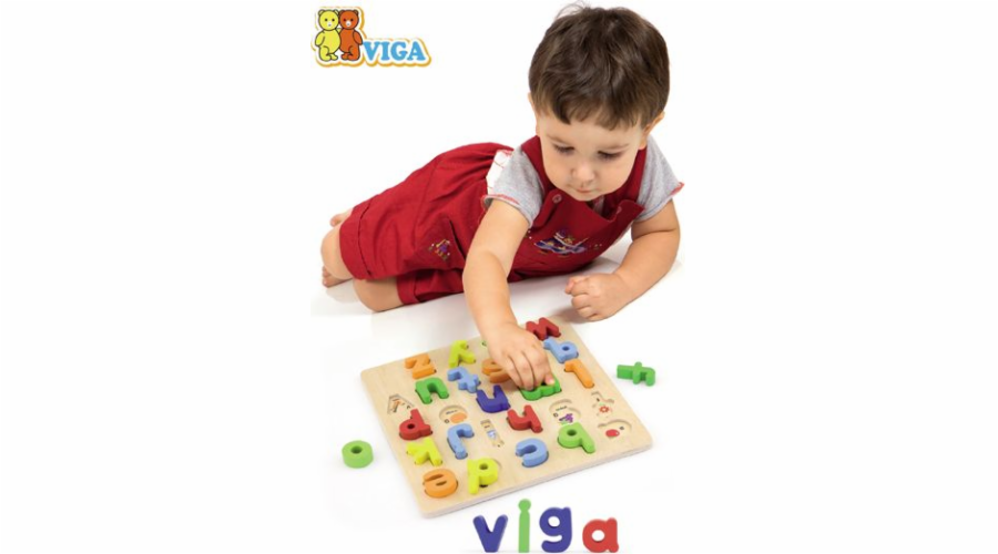 Dřevěná abeceda Viga
