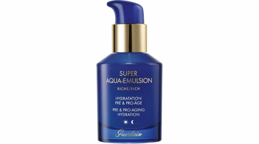 Guerlain Face Emulsion Super Aqua Emulze Rich zvlhčování 50 ml