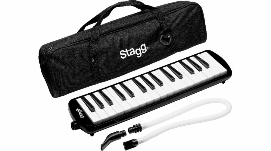 Stagg MELOSTA32 BK, klávesová harmonika, černá