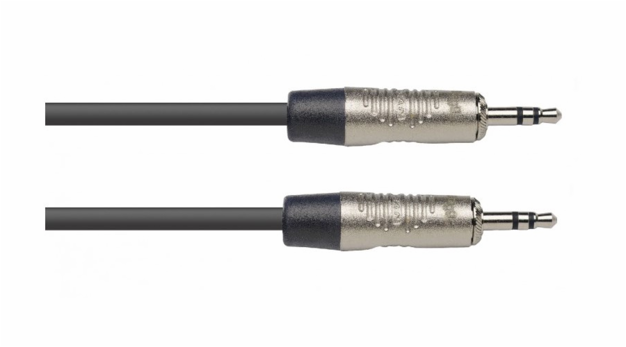Stagg NAC2MPSR, propojovací kabel Jack 3,5 mm stereo, 2m