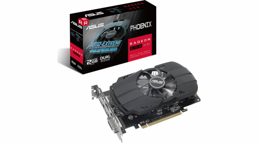 Grafická karta Asus Phoenix Radeon 550 2GB GDDR5 (PH-550-2G)
