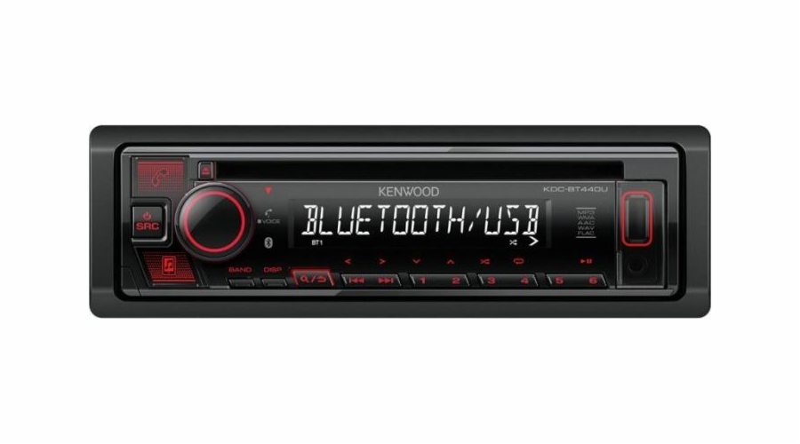 Kenwood Car Radio Kenwood KDC-BT440U CD-Tuner/Aux/USB/Bluetooth