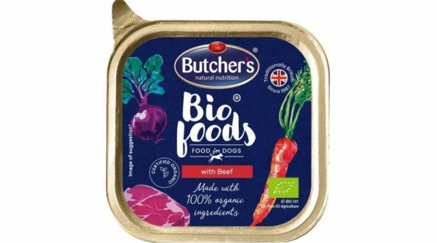 Butcher’s Bio Foods pate with beef and veal 150g