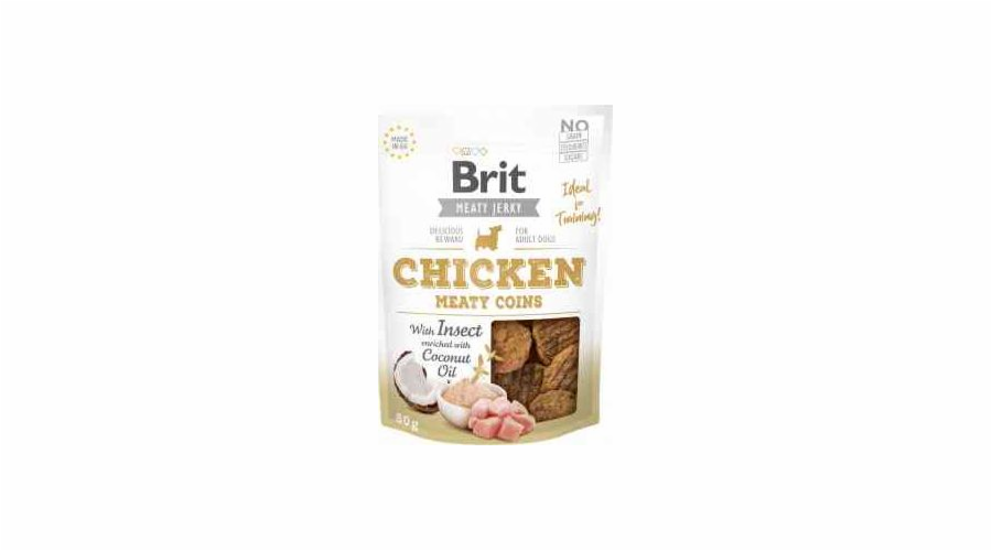 Brit Jerky Chicken Real Fillets - Chicken - dog snack - 200 g