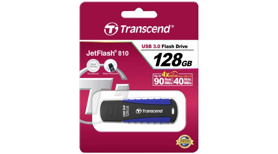 Transcend JetFlash 810 128GB USB 3.1 Gen 1 TS128GJF810