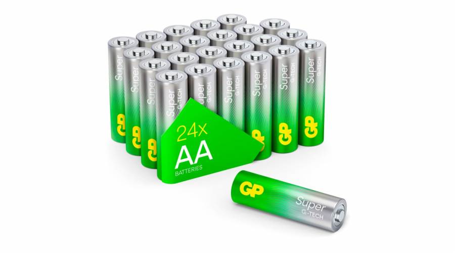 1x24 GP Super Alkaline AA 1,5V battery Packs 03015AETA-B24