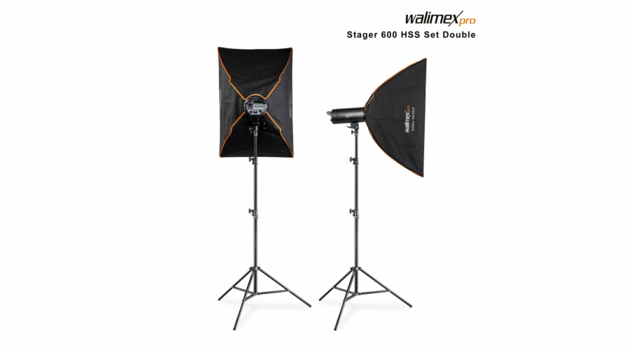walimex pro Stager 600 HSS Set Double
