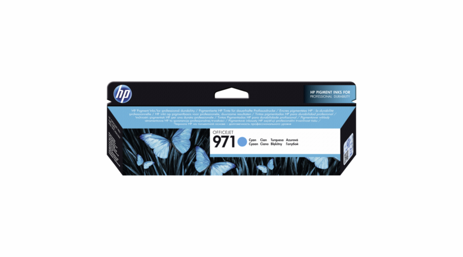 HP CN 622 AE cartridge modra No. 971