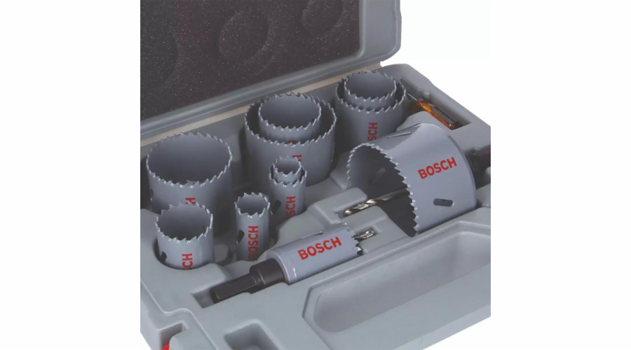 Bosch Bosch Hole Bi-Metal STD díra. 14 PC 19,22,25,29,35,38,44,57,64,76 mm B2607011478