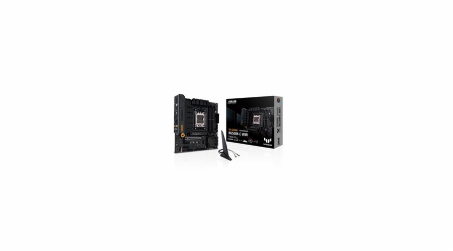 ASUS MB Sc AM5 TUF GAMING B650M-E WIFI, AMD B650, 4xDDR5, 2xDP, 1xHDMI, mATX