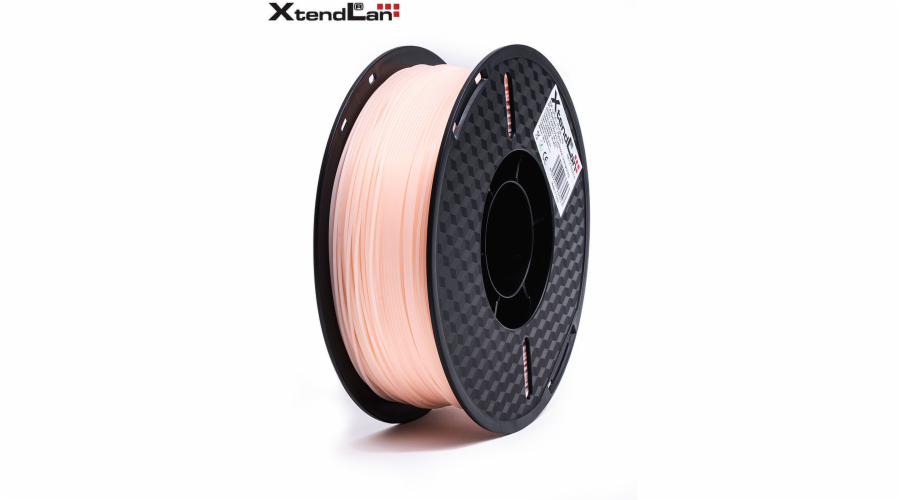 XtendLAN PLA filament 1,75mm svítící oranžový 1kg
