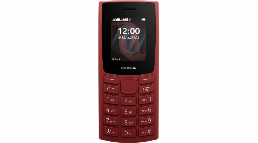 Nokia 105 2023 DualSIM PL Mobilní telefon červený