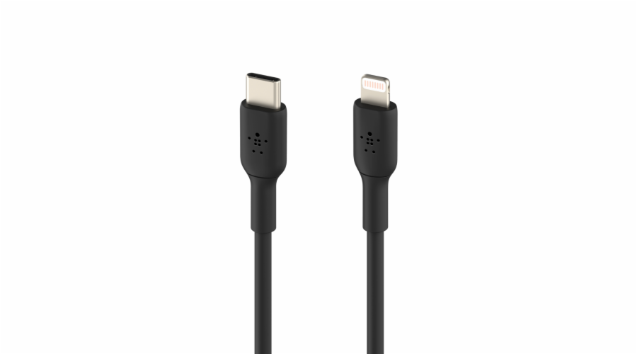 Belkin Lighting to USB-C kabel, 2m, černý