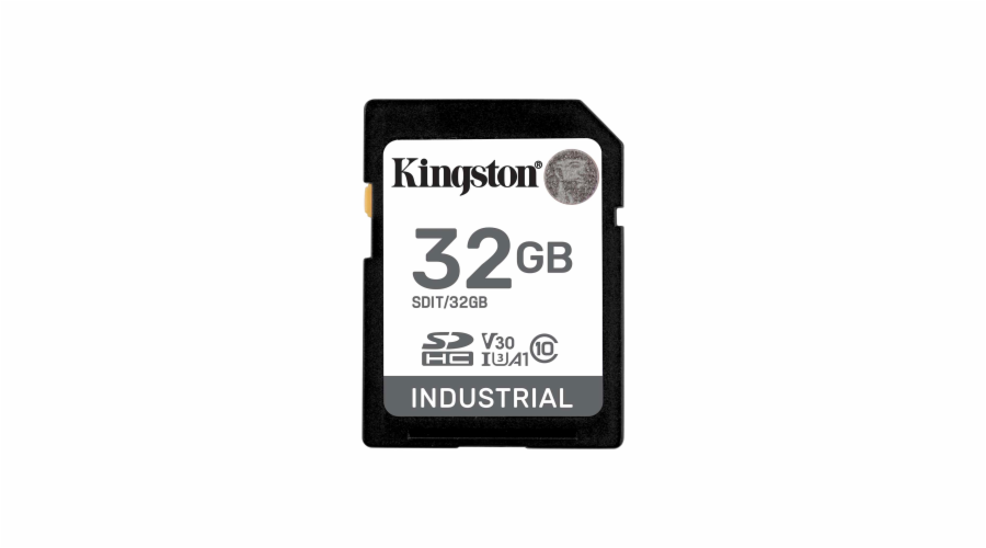 Kingston paměťová karta 32GB Industriální SDHC UHS-I C10